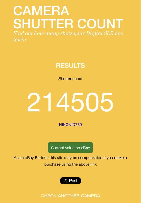 Nikon d750 в гарному стані