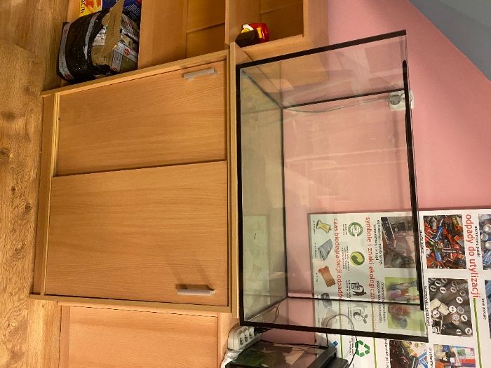 Akwarium 180L z szafką