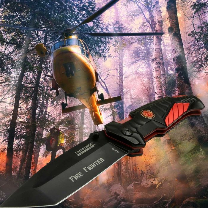 NÓŻ Ratowniczy STRAŻACKI USA Tac-Force Evolution TANTO TFE-A028T-FD