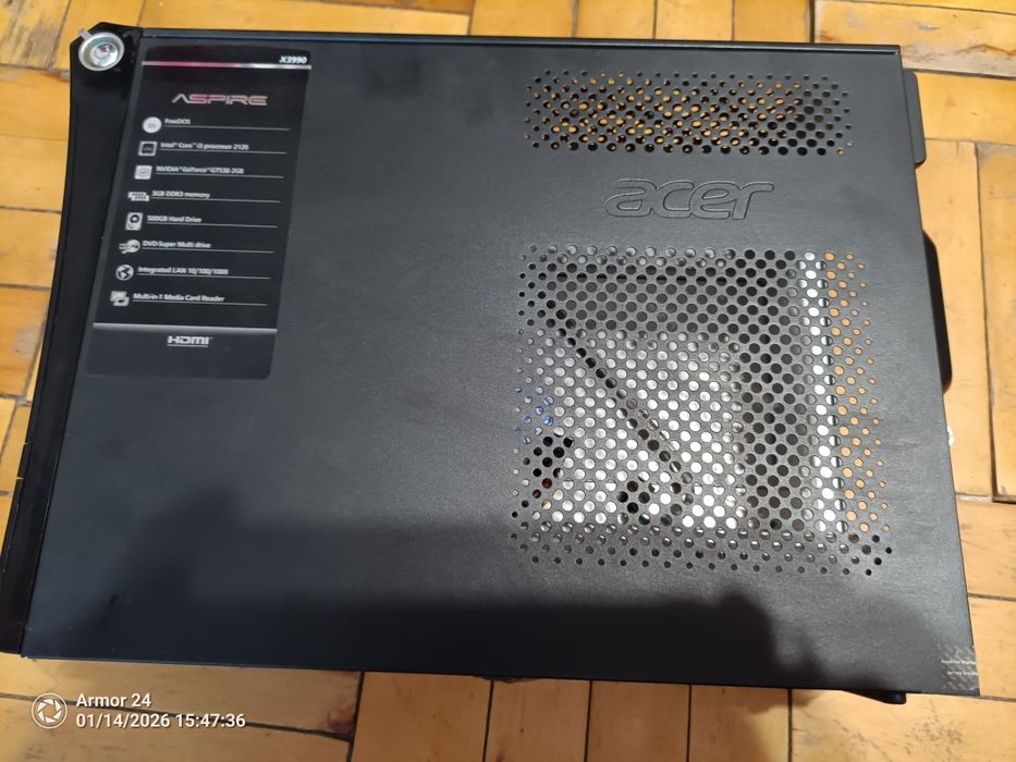 Корпус міні пк Asus Aspire X3990