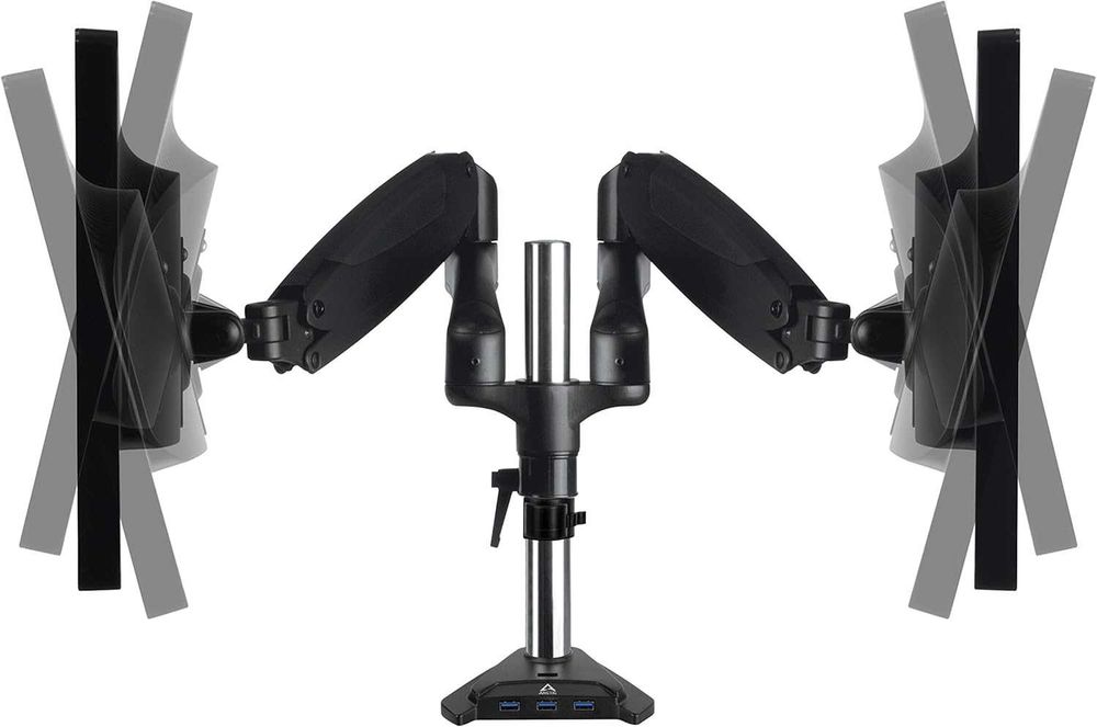 Suporte para Monitores (LED) ARCTIC Z2-3D Gen 3 | Preto