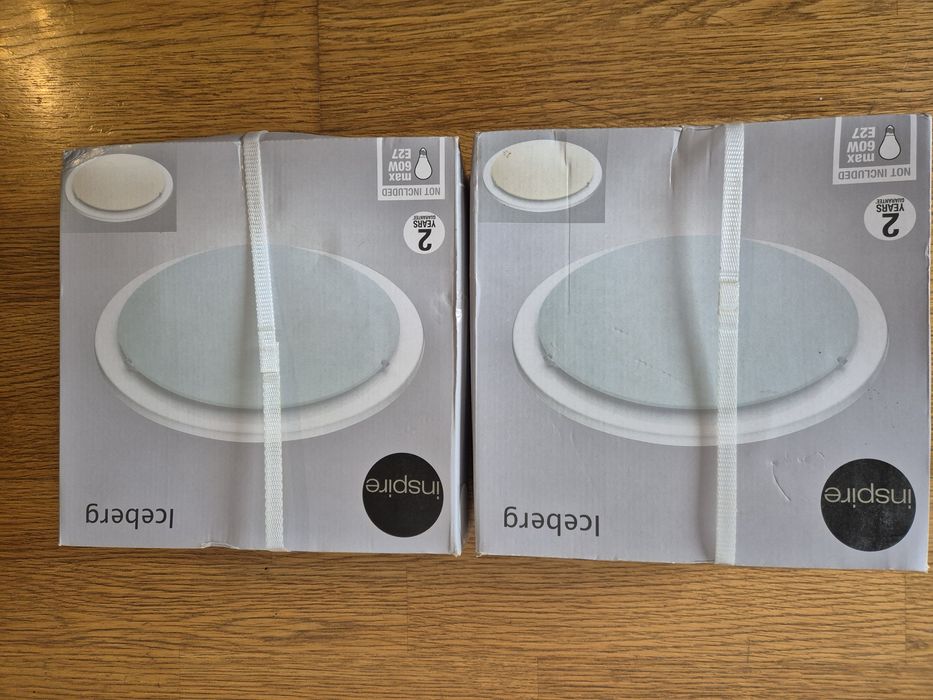 2 Candeeiros de parede inspire modelo iceberg