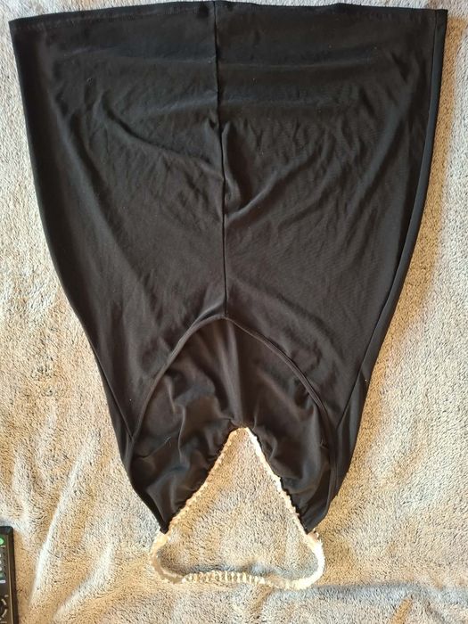 Sukienka mini czarna z cekinami  Soft Line