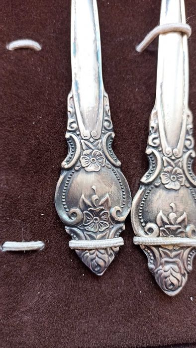 Столовий набір з срібла МНЦ, 24 предмети, 1950-ті роки - антикваріат