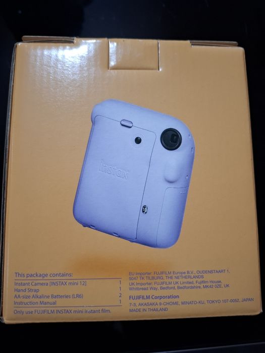 Máquina Instax Mini 12 Nova
