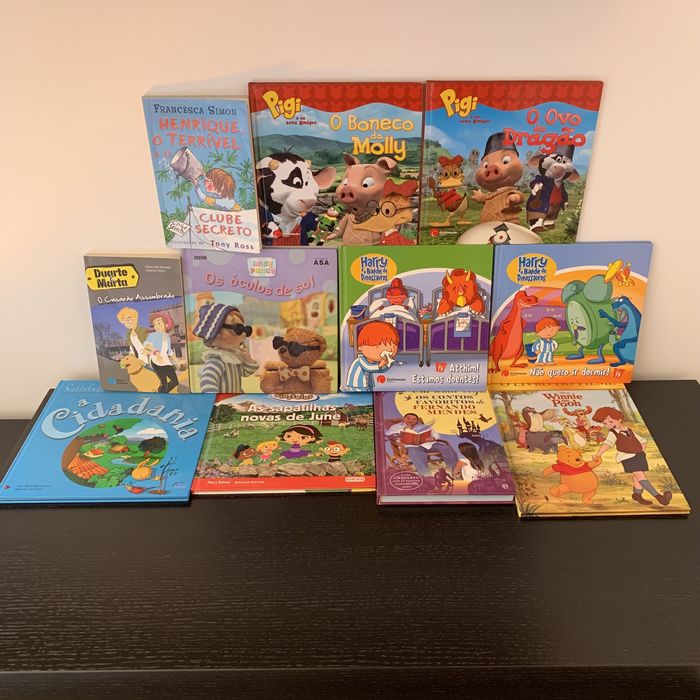 Livros infantis, 2 a 4€
