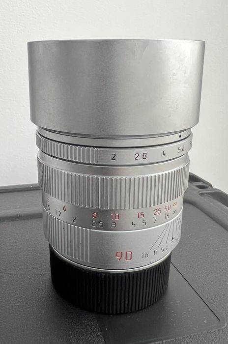 Leica Summicron-M 90mm F/2.0 E55 Pre-ASPH Silver Canada