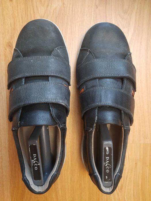 Мужские кожаные туфли на широкую ногу Cosyfeet 45 p.