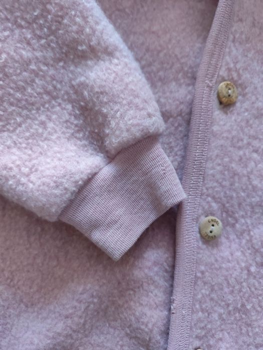 Engel kurtka różowa wełna rozmiar 98/104