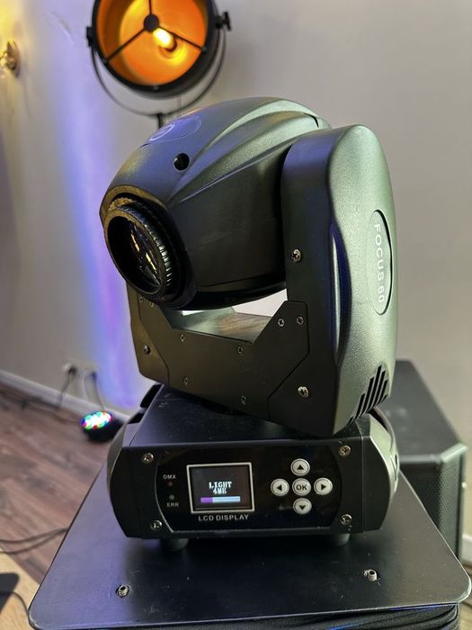 4 szt LIGHT4ME Focus 60 SPOT PRYZMA głowica ruchoma LED