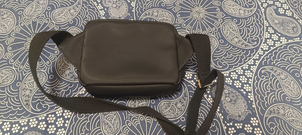 Tiracolo Lacoste Preto Original