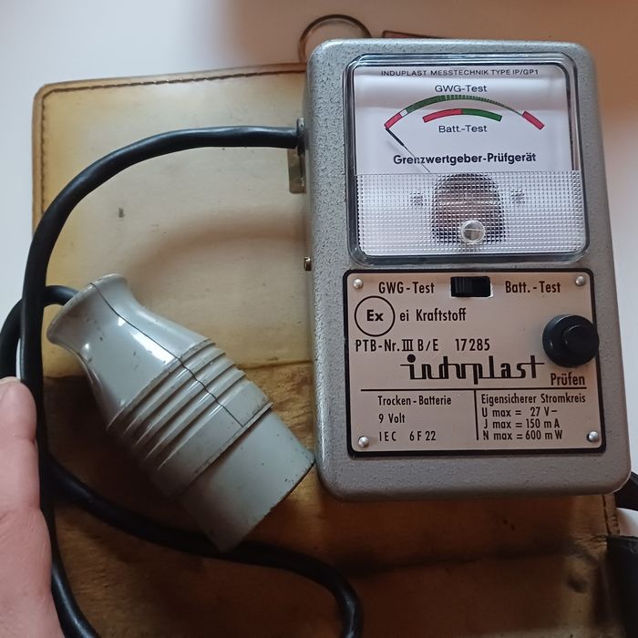 Induplast Messtechnik GWG-Tester włączników krańcowych w etui