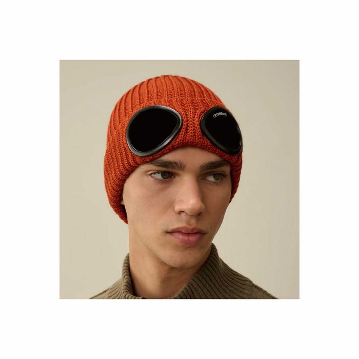 Шапка C.P. Company Goggle Beanie Orange