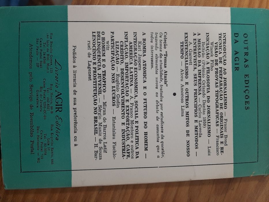 O Jornalismo como género literário de Alceu Amoroso Lima