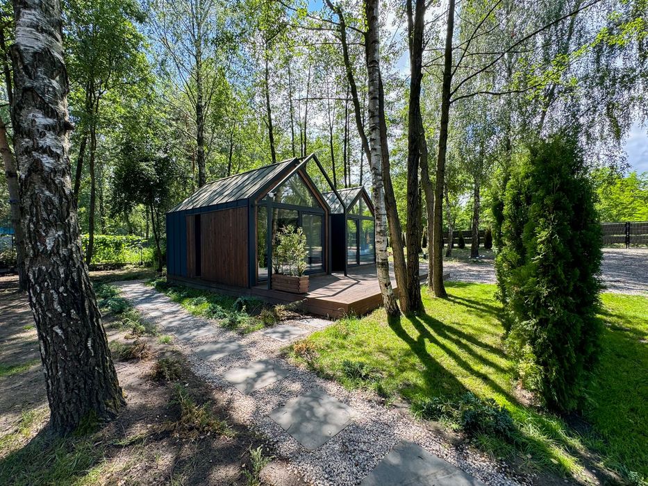 Leśne Spa pod Warszawą, domki, sauna, jacuzzi, grill, 20min od Wwy
