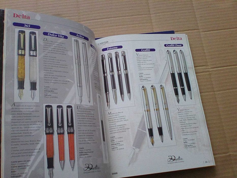 Anuário Relógios e Canetas 1 9 9 9 - 2 0 0 0