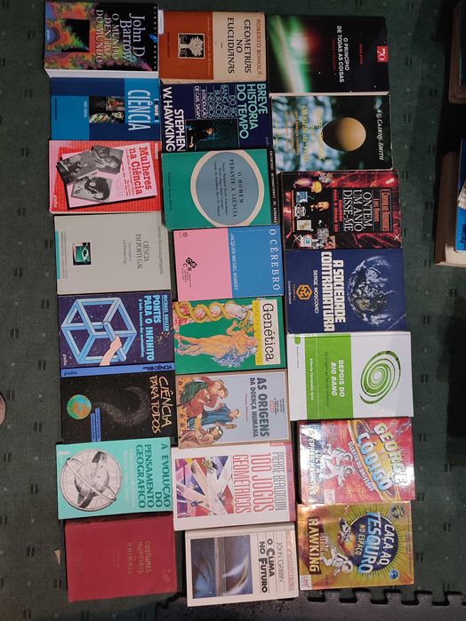 Livros de Divulgação Cientifica - Cada 3 €