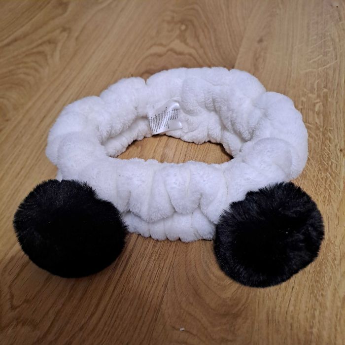 Pluszowa opaska na głowę panda / stan nowy