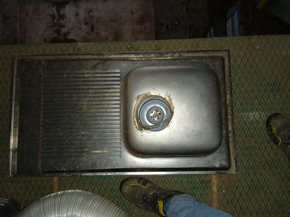 Banca de cozinha em inox