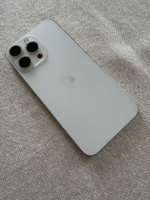iPhone 15 Pro Max 256 GB White Titanium | 85% baterii | Oryginalne pudełko