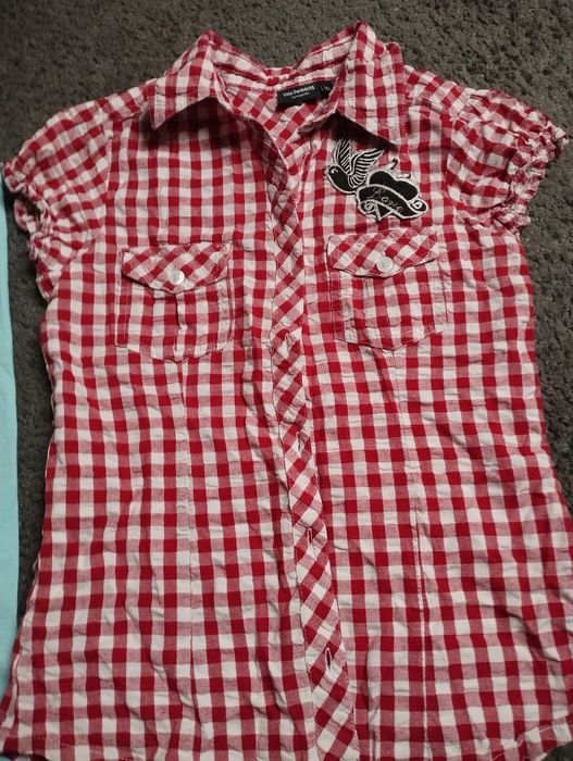 Bluzki dziewczęce rozm 146/152 zestaw 4 szt