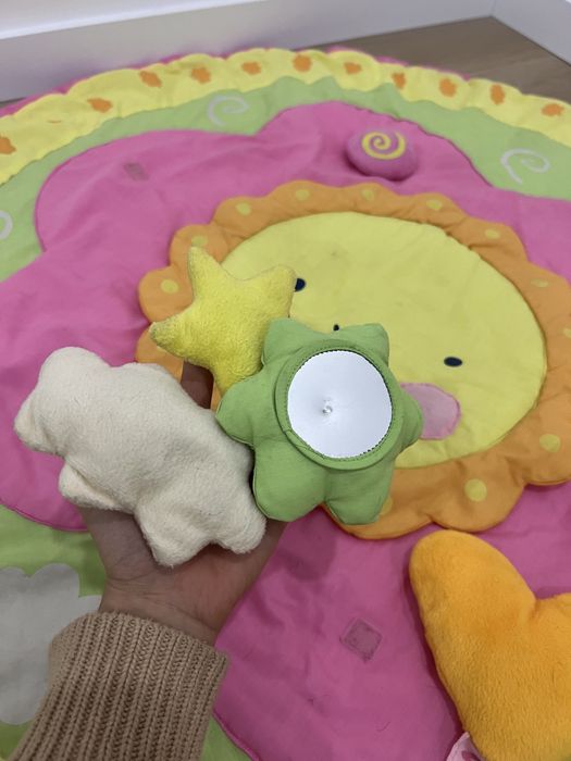 Tapete de brincar para bebe menina