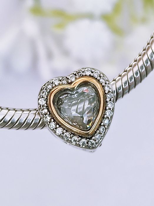Serce charms charm's do bransoletek s 925