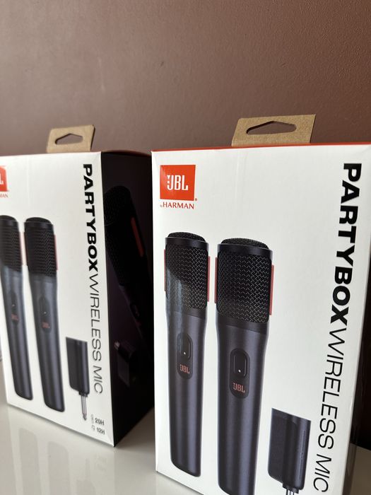Нові мікрофони JBL Partybox 2025. Акумуляторне живлення