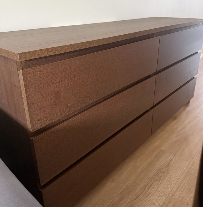 Komoda ikea brązowa