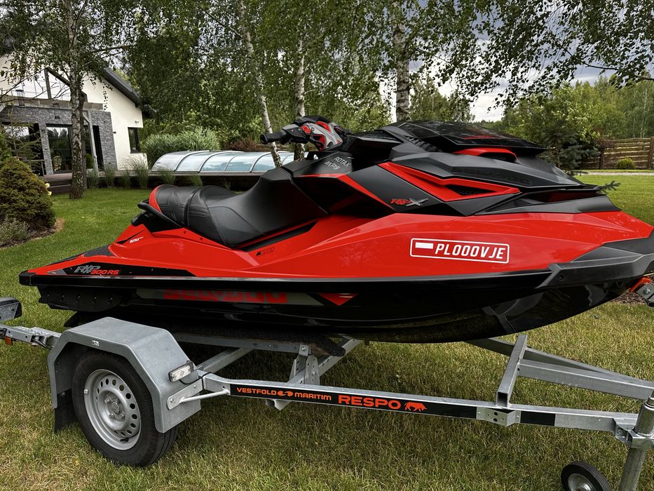 Sprzedam skuter wodny Seadoo RXP 300 RS rok 2016 tylko 134 mth w komplecie z przyczepką