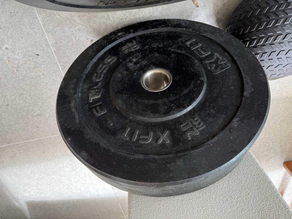 Conjunto de Discos de Musculação - BOXPT