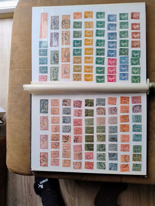 Stare znaczki francuskie od 1853r.