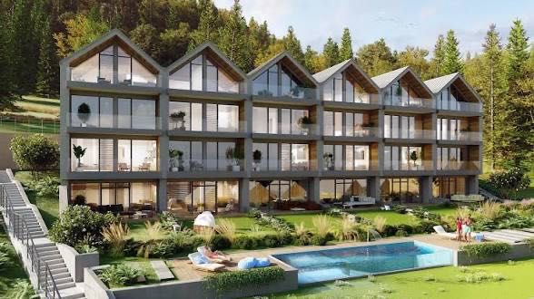 Nowoczesne apartamenty 70 m²
