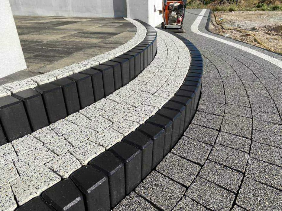 Układanie kostki brukowej, wylewki betonowe, przycierane betonu