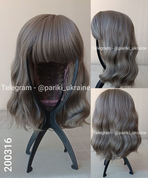 Усі по 399 грн, коротка перука, нова, каре, з чолкою, блонд, парик