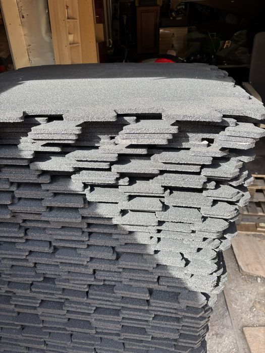 Mata na siłownię puzzle gumowe