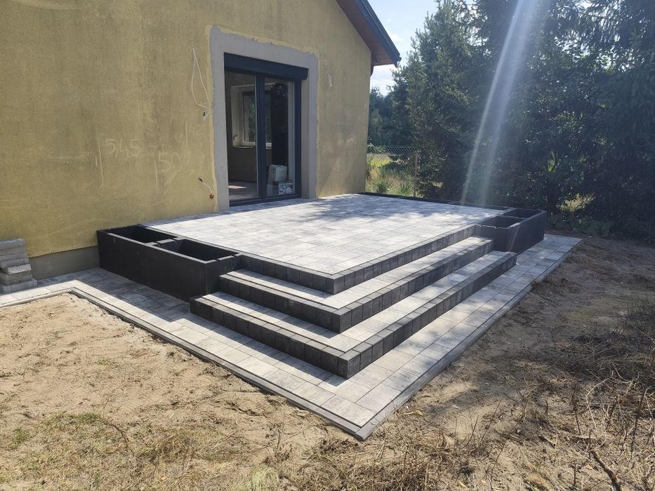 Brukarstwo. Układanie kostki brukowej