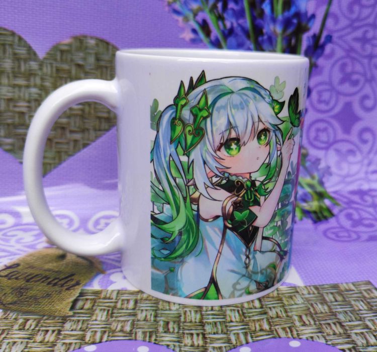 Чашка геншин імпакт аніме Нахида Nahida genshin impact кружка аниме