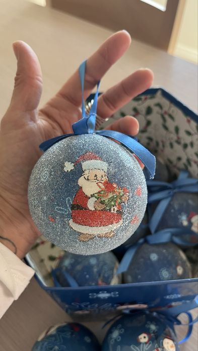 Caixa Bolas de Natal