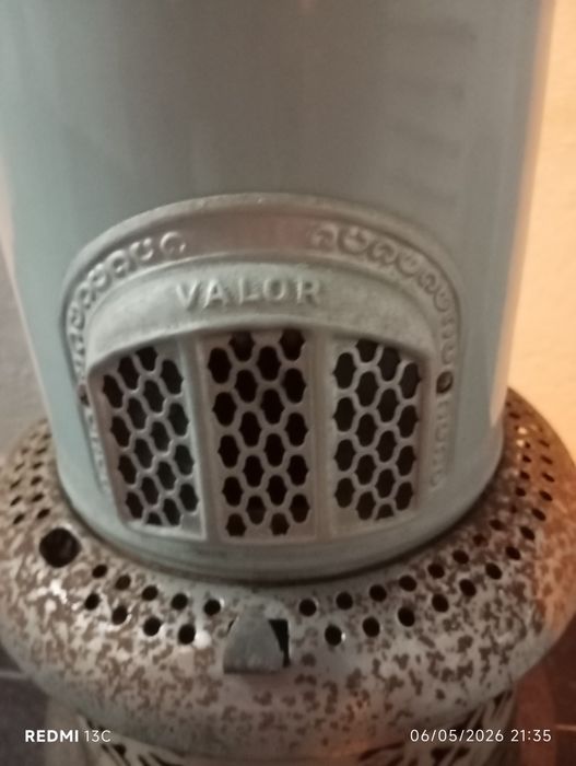 Aquecimento portátil antigo