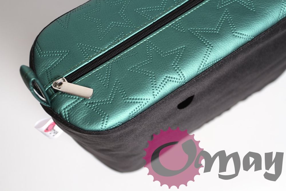 Organizer do OBAG STANDARD eko skóra pik butelkowa metaliczny OMAY