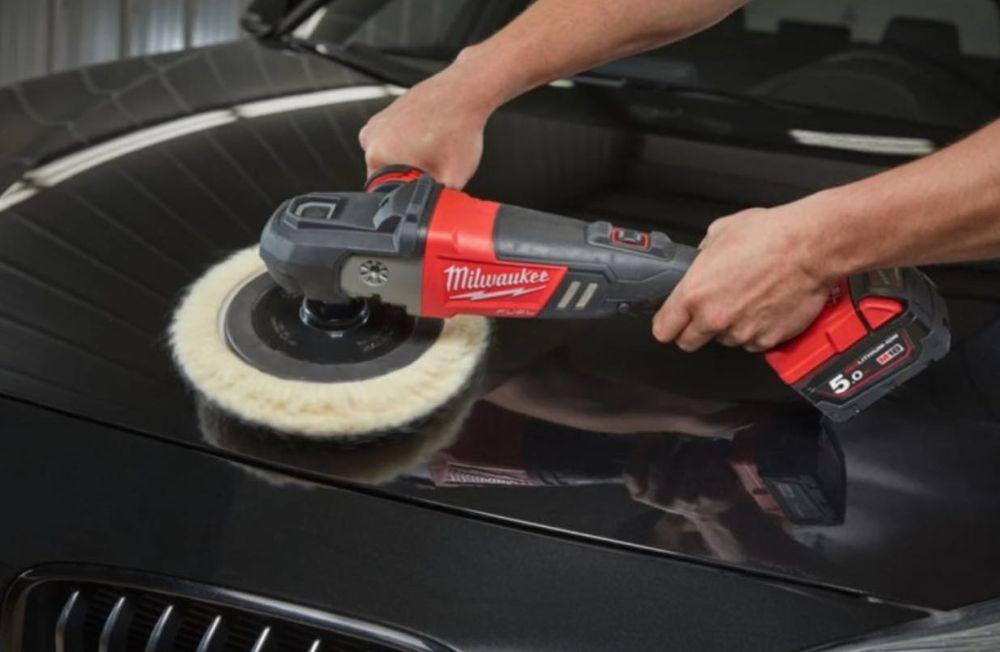 Машина полірувальна кутова акумуляторна MILWAUKEE M18 FAP180-0X, 180мм