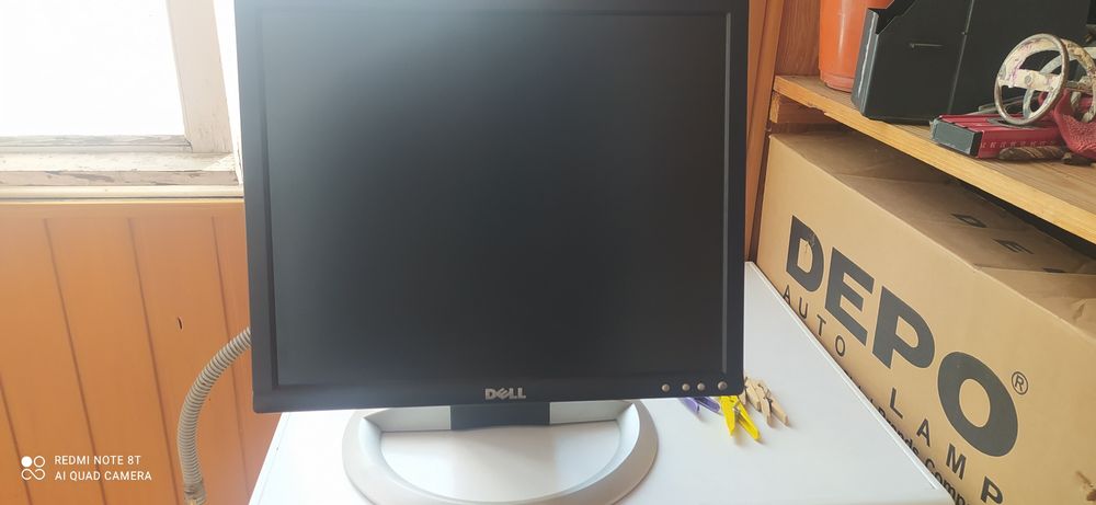 Монитор в рабочем состоянии