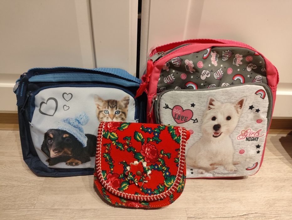 Torebki dla dziewczynki 3 sztuki