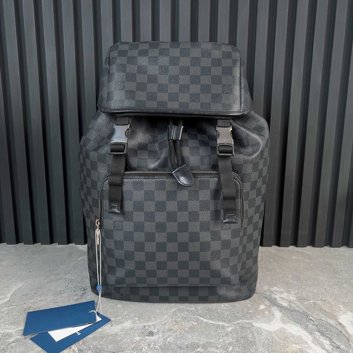 Louis Vuitton Zack рюкзак великий графітова канва Damier дамієр