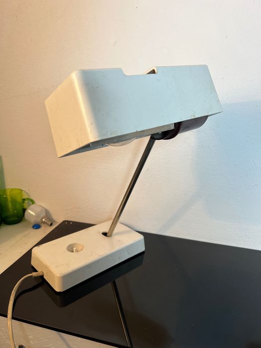 Niemieckie lampy biurkowe retro prl