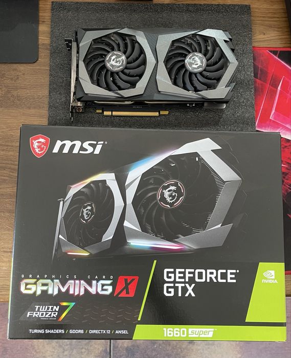 MSI GeForce GTX 1660 SUPER Gaming X 6GB