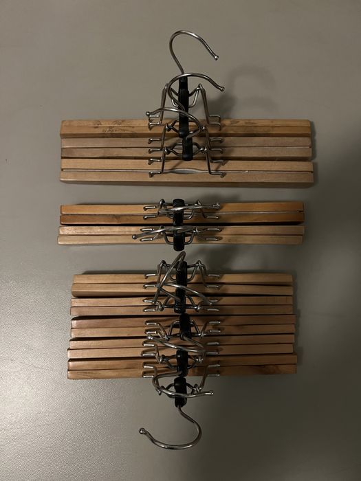 NOVOS conjunto de 10 cabides para calças