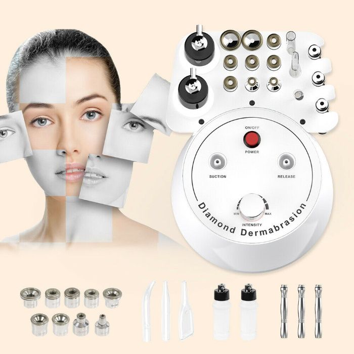 Maquina Microdermoabrasão + Vácuo+ Acessórios