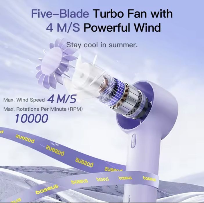 Кишеньковий вентилятор Baseus DT1